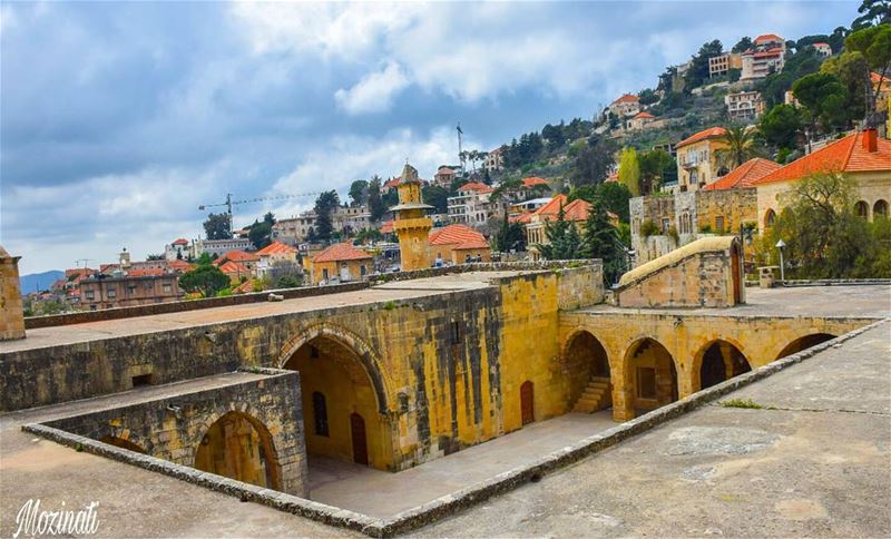  lebanese oldvillage composition heritage heritageday oldplace castle... (Deïr El Qamar, Mont-Liban, Lebanon)