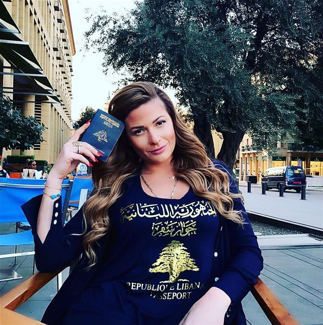 Lebanese Passport Sweater (Beirut Down Town)