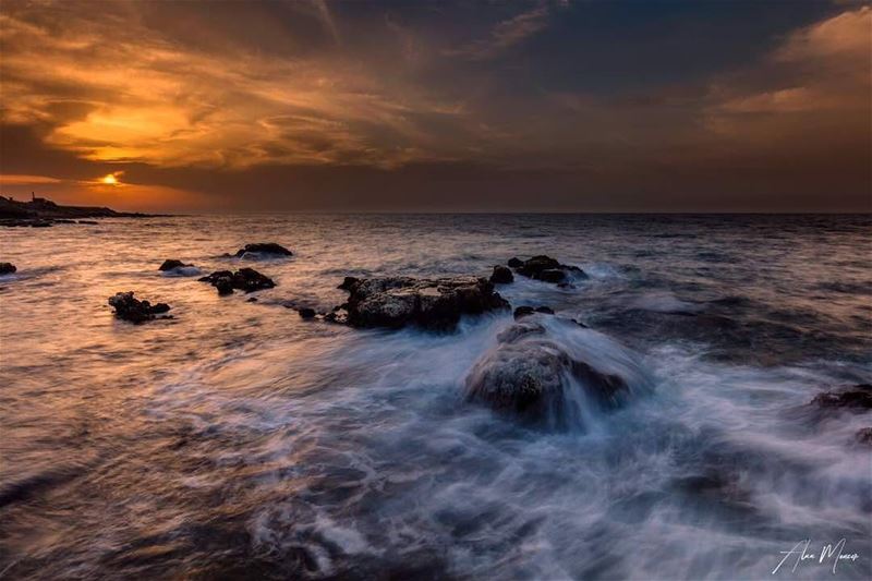  lebanese  sunset  sea  sky  Beirut  canon  phorography  landscape  canon ...