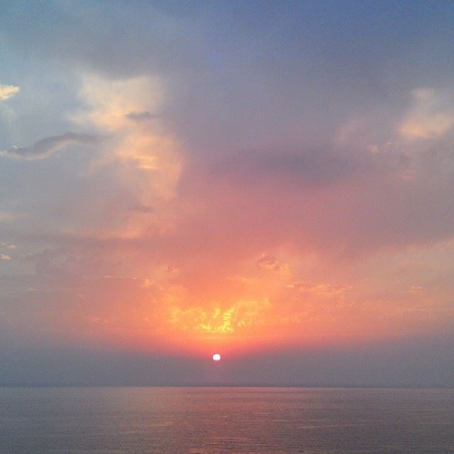  lebanon  amchit  beautiful  sunset  sea  sky  great ...