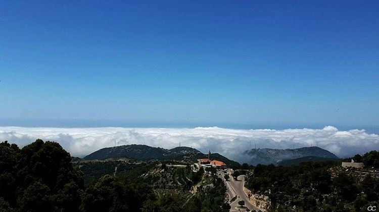  lebanon  annaya  view  sky  clouds  livelovelebanon  livelovebeirut ...