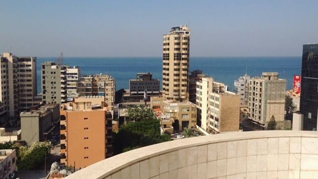 #lebanon#beirut#beautiful #view#sea#work (L.I.P.S)