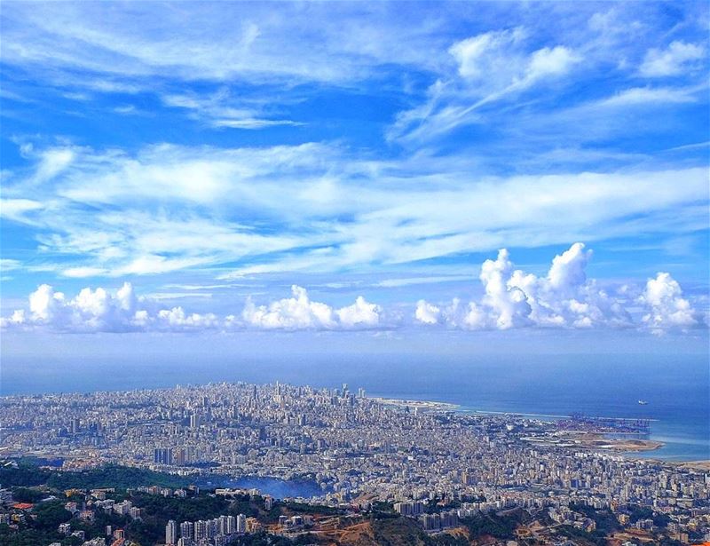  Lebanon  beirut  city  sky  blue  instagram  instagood  instaleb ...