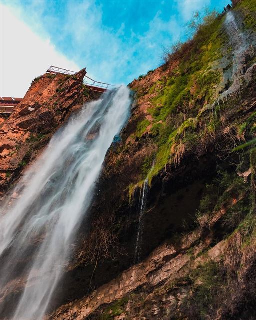 💦 ........ lebanon  jezzine  southlebanon  waterfall ... (Jezzîne, Al Janub, Lebanon)