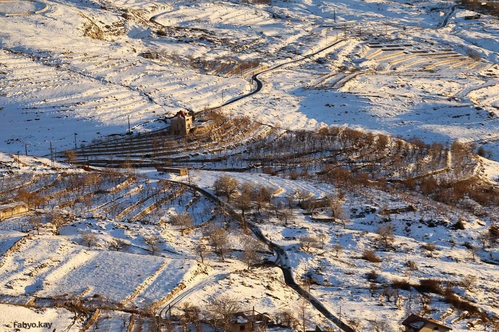  lebanon lebanonspotlights snow igdaily  nature naturelovers winter... (Qanat Bakish, Mont-Liban, Lebanon)