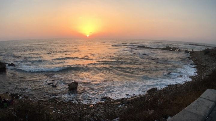  lebanon perfectsunset livelovetyre tyr lovetyr صور holiday sunset leb... (Tyre, Lebanon)