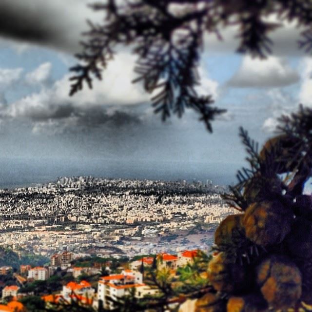  lebanon picoftheday  nature beirut afternoon clouds  sky  sea tree ...