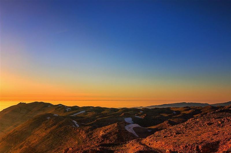  lebanon  sunset  mountains  scenery  sunsets  sunsetlovers  sunsetporn ... (Sannine Heights)