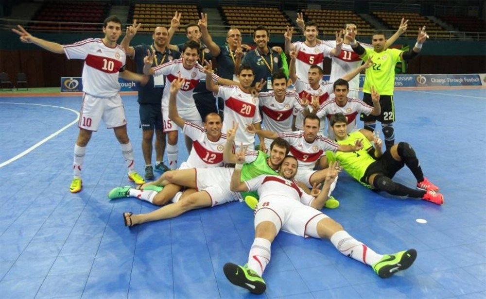 Lebanon Team qualify for Western Asia Footbal Cup