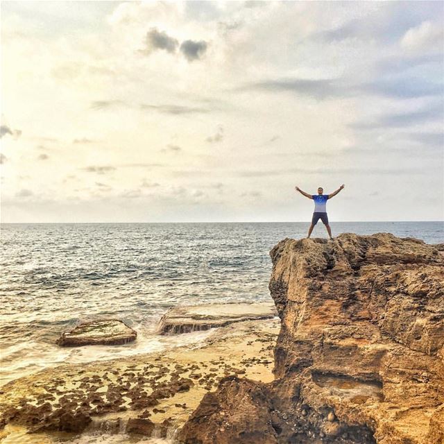 LET THE SEA, SET YOU FREE📸 @salahhadba  lebanon view views photography...