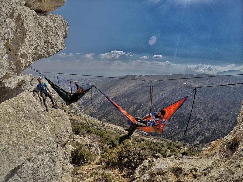 Level UP, Airborne.  Competition needed!Safety Officer: @rashsaad ... (Zahlé, Lebanon)