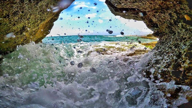 Life'a beach, enjoy the waves  goprome  yallagopro goproleb ...