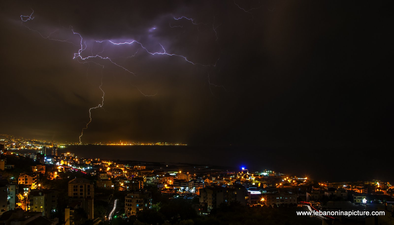 Lightning, Thunder and Rain in May  (Lebanon 2017)