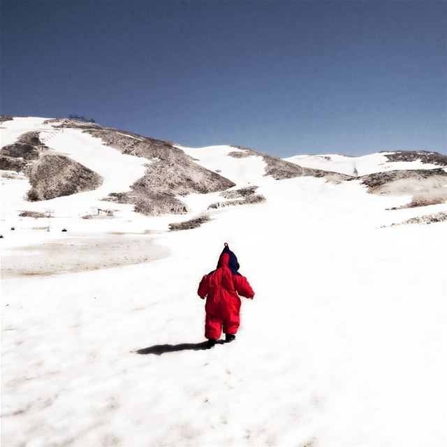 Little Red Riding hood ❤  GoodMorning LiveLoveLebanon... (Faraya, Mont-Liban, Lebanon)