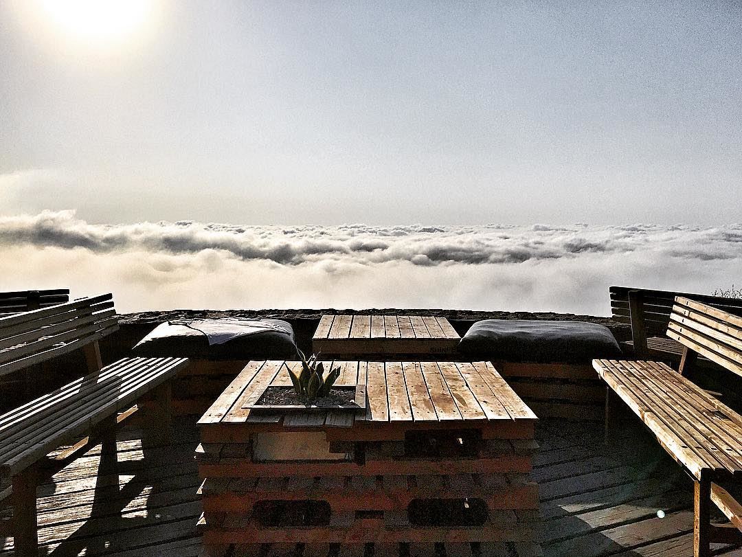 Live post!See you tonight, partying above the clouds! zaarour  lebanon.... (Frozen Cherry)