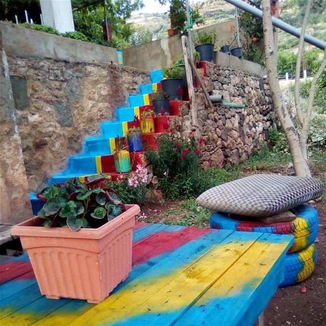 Living in  colors ... Not finished yet ;)  livelovebcharre  bcharre ... (Bcharreh, Liban-Nord, Lebanon)