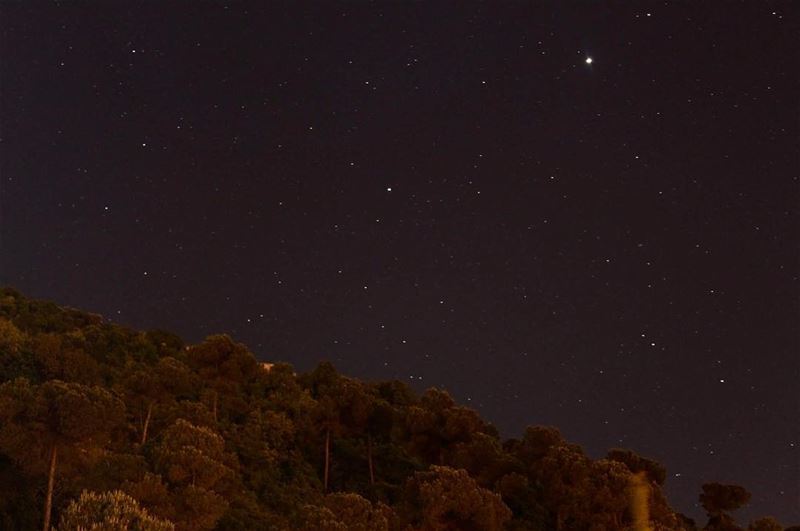 Look at the stars, look how they shine for you ⭐️  photography Aley... (`Alayh, Mont-Liban, Lebanon)