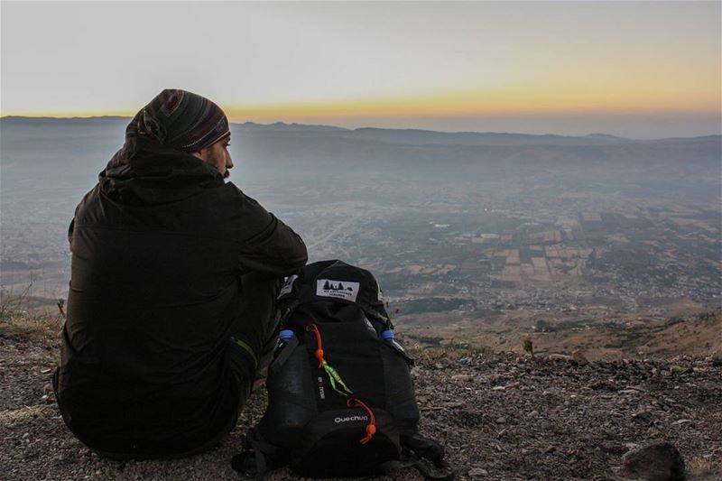 Looking at the start of a new day👌🌄🚶... (My Adventures Lebanon)