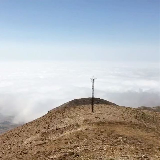 Love hiking above the clouds 💭💭💭  faraya  hike  heaven  lebanon ... (Faraya, Mont-Liban, Lebanon)