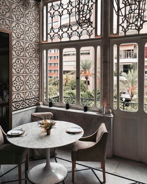 Lunch here ✨👌🏻 Beirut architecture iamatraveler shotoniphone.....-... (Beirut, Lebanon)