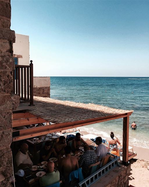 Lunch is a view 🏄🏻🏊🏻 ☀️ Beirut nature iamatraveler wonderful_places.... (Dar Alma)