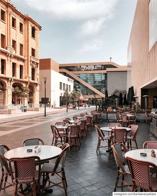 Lunch time ☀️ Beirut cityscape... (Beirut, Lebanon)