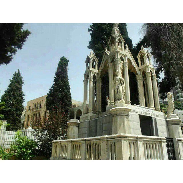 Mar Mitr - St.Dimitrios Greek Orthodox Cemetery 🌲 Achrafieh, Beirut 🌲❤🌲... (St. Dimitrios Achrafieh)