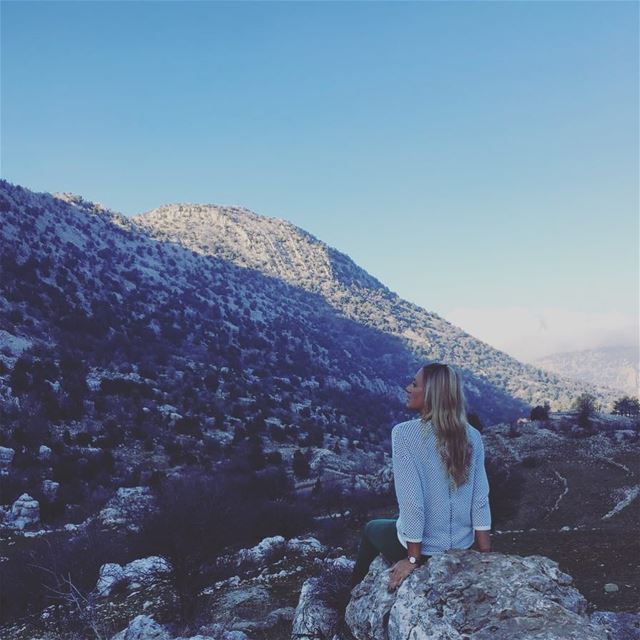 May the simple things be amazing on the journey of your life 💚... (Tannurin At Tahta, Liban-Nord, Lebanon)