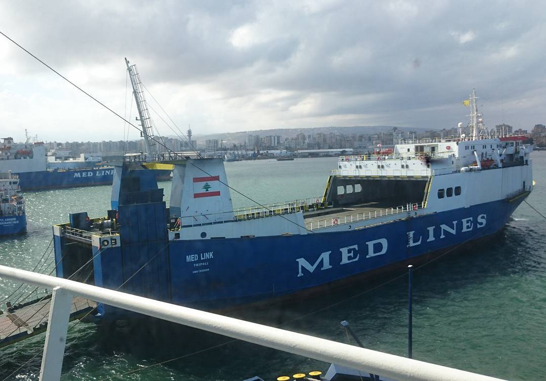 Med Lines - port of Tripoli 