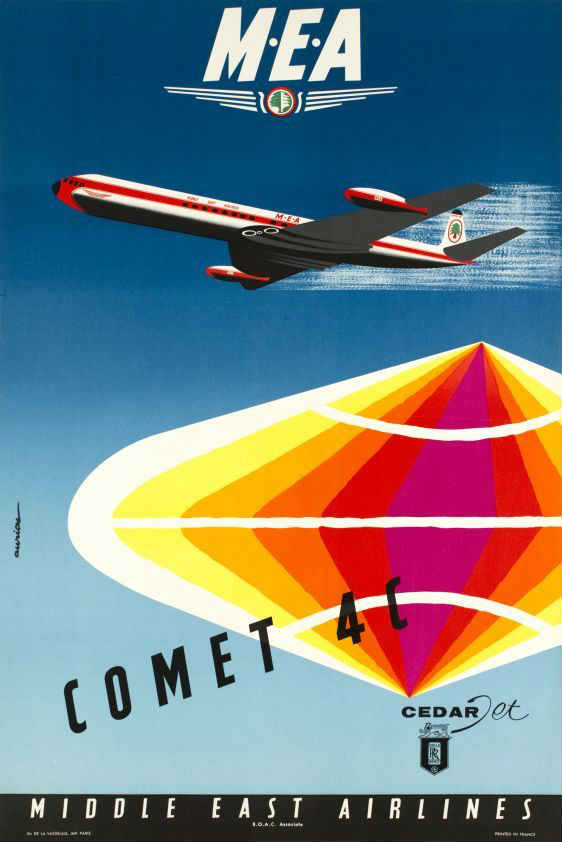 Middle East Airlines Advertisements 1970s