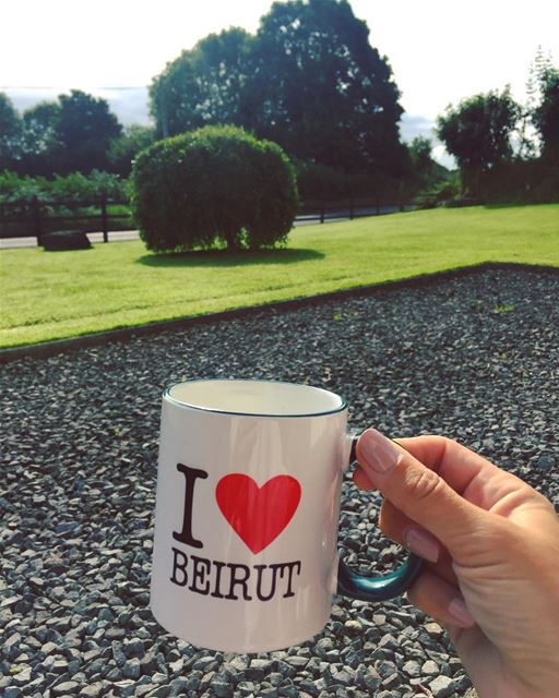 Morning coffee with me anyone...  irelandtobeirut 💁☕️💚 (County Westmeath)