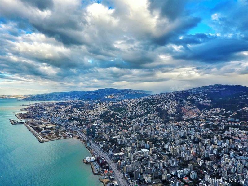 Morning with angry clouds 😎 AboveLebanon  Lebanon  LiveLoveBeirut ...