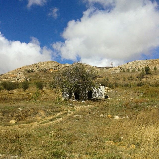 mountain blue sky cloud nature tree ancient abandoned