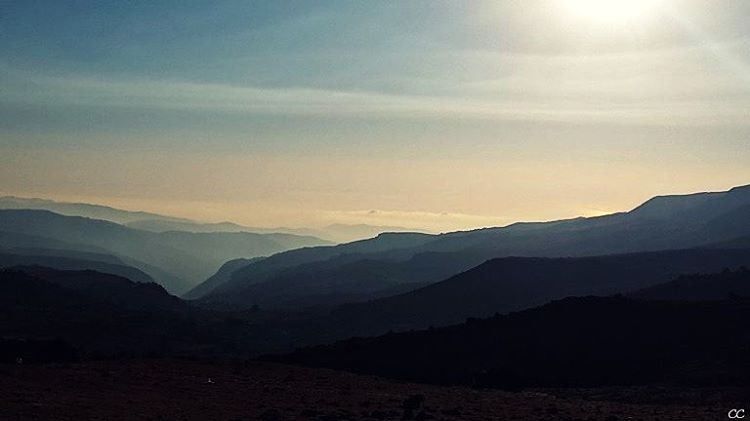  mountain  sannine  view  sunset  clouds  sky  livelovelebanon ...