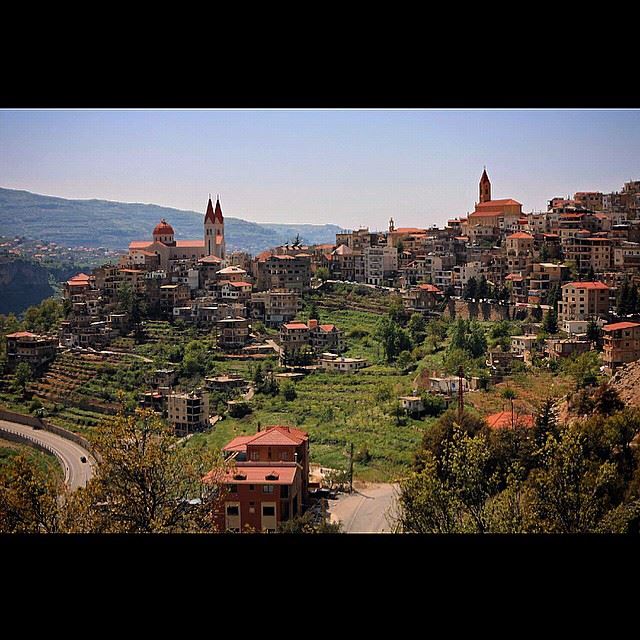 Mountain town of Bcharre, Lebanon, Sunday, April 26, 2015.  Lebanon ...