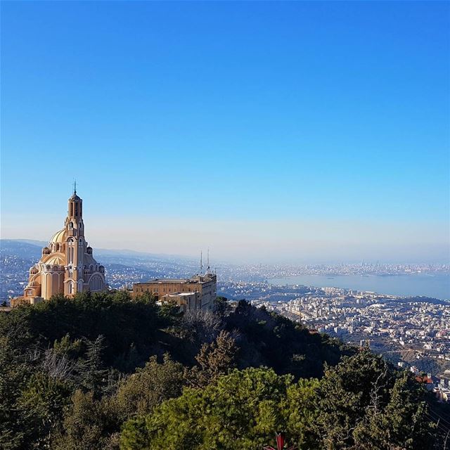 Mountains are not Stadiums where I satisfy my ambition to achieve, they... (Harîssa, Mont-Liban, Lebanon)