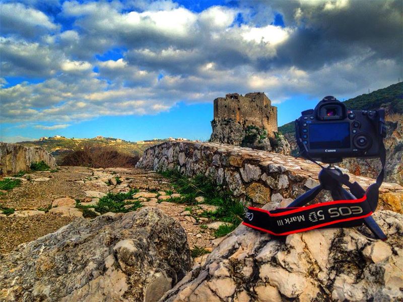 Msayl7a Castle.  lebanon  northlebanon  livelovelebanon  hdr  clouds ...