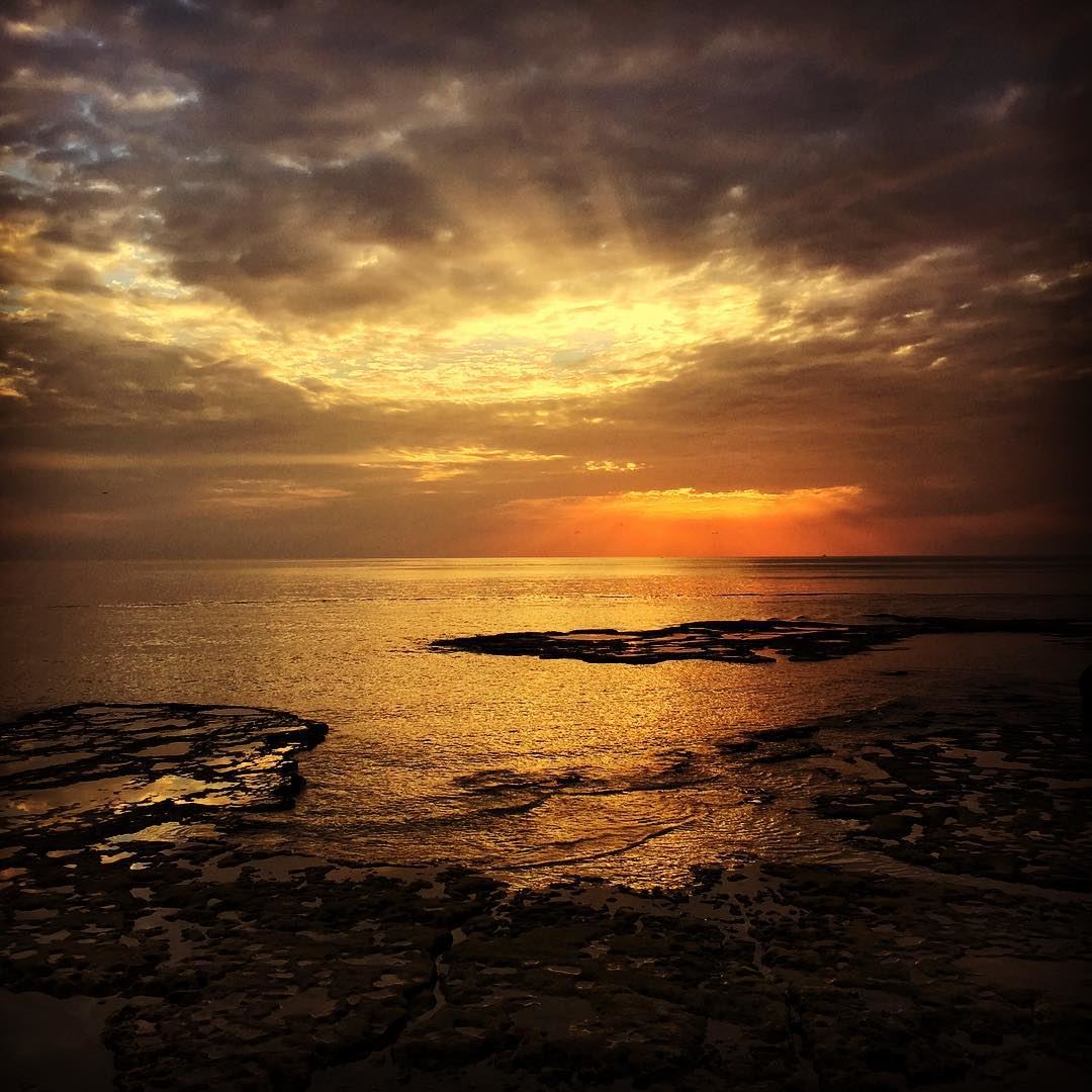  my  sea  my  sunset  my  country  my  Lebanon sunset  clouds ...