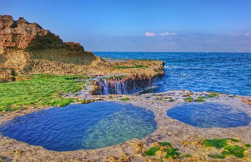 Natural jacuzzi☀️️ 🌊 🌊 🔝  love  instagood  photooftheday @top.tags ... (Kfarabida Batroun)