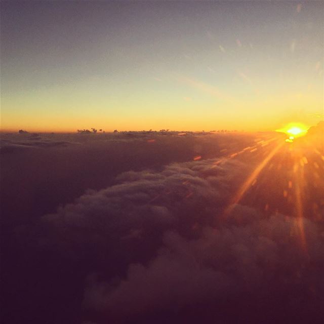  new  day  sunrise  good  morning  airplane  sharetravelpics  photo ... (Beirut, Lebanon)