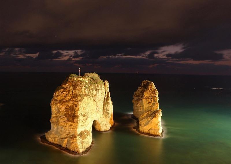 ✨✨... night nightphotography nightshot landscape landscapephotography... (Al Rawsheh, Beirut - Lebanon)