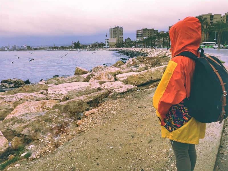 Nobody gets to live life backward. Look ahead, that is where your future... (Tyre, Lebanon)