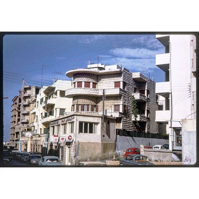 Old Building In Beirut 1965 ,