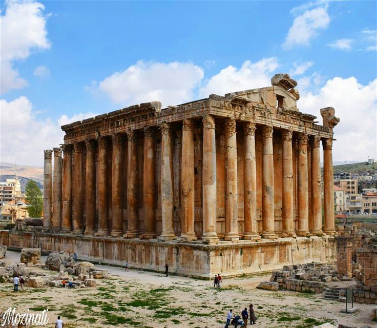  old ruins temple temples ancient livelovebekaa oldbuilding romanian... (Baalbek, Lebanon)