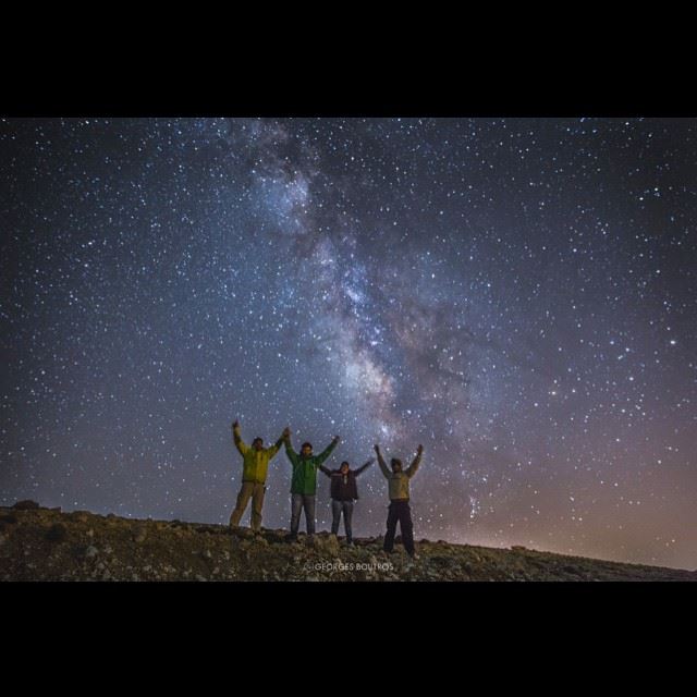 One last time with the best company!! Will be back soon🎈⛺️  milkyway ... (Cedars of God)