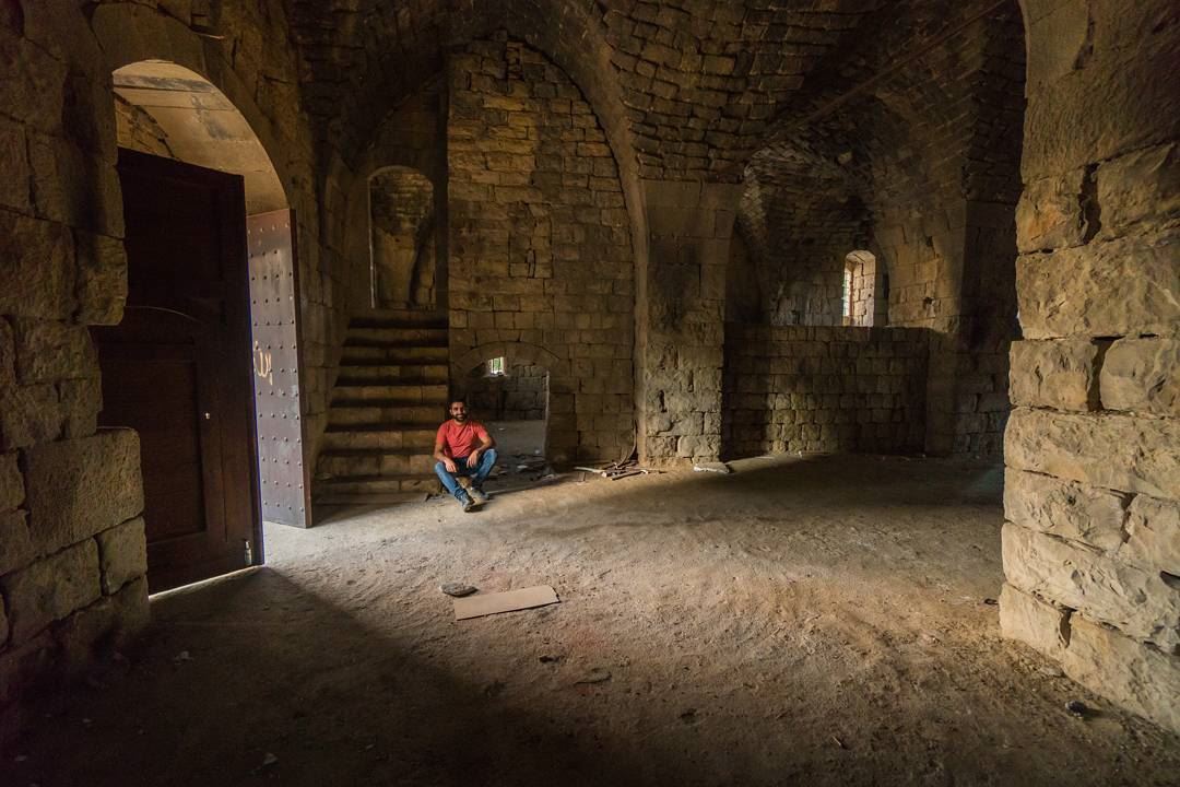 One of Chouf's many forgotten castles  lebanon  vsco ... (Baadarâne, Mont-Liban, Lebanon)