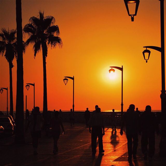 One of magical  sunsets🇱🇧 lebanon  lebanon_hdr  ig_lebanon ... (Manara Beirut)