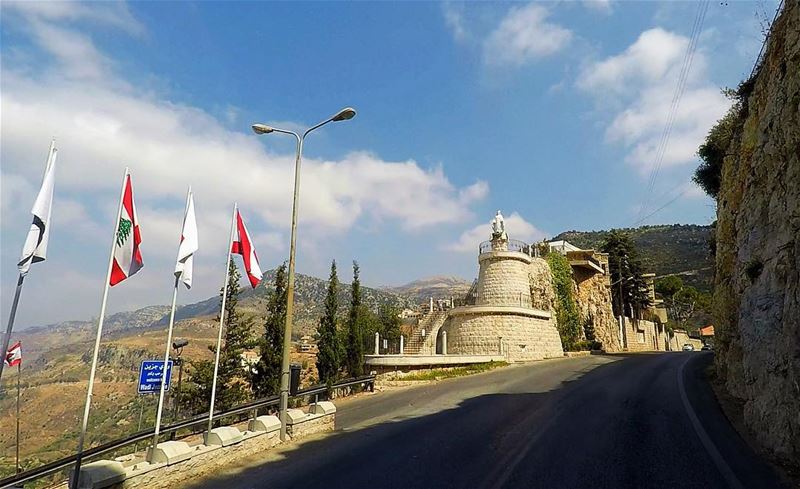 Our Lady Of Jezzine ❤️🇱🇧  jezzine  southlebanon ... (Jezzîne, Al Janub, Lebanon)