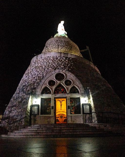 Our Lady of  Lebanon pray for us 🙏💚... (Our Lady of Lebanon)