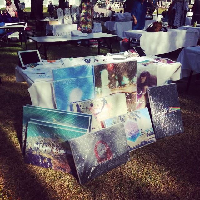 Our stand at the Market of Everything happening now in Safa Park, Dubai. Pass by if you're around. art7ake